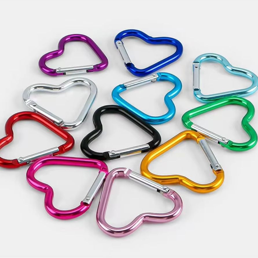 Pet Supplies In - 5pcs Aluminum Alloy Colorful Heart Spring