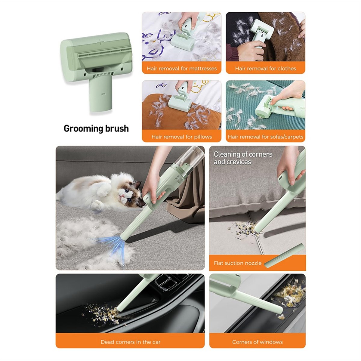 Pet Supplies In - *Great Pet Grooming Vacuum for Dogs,
