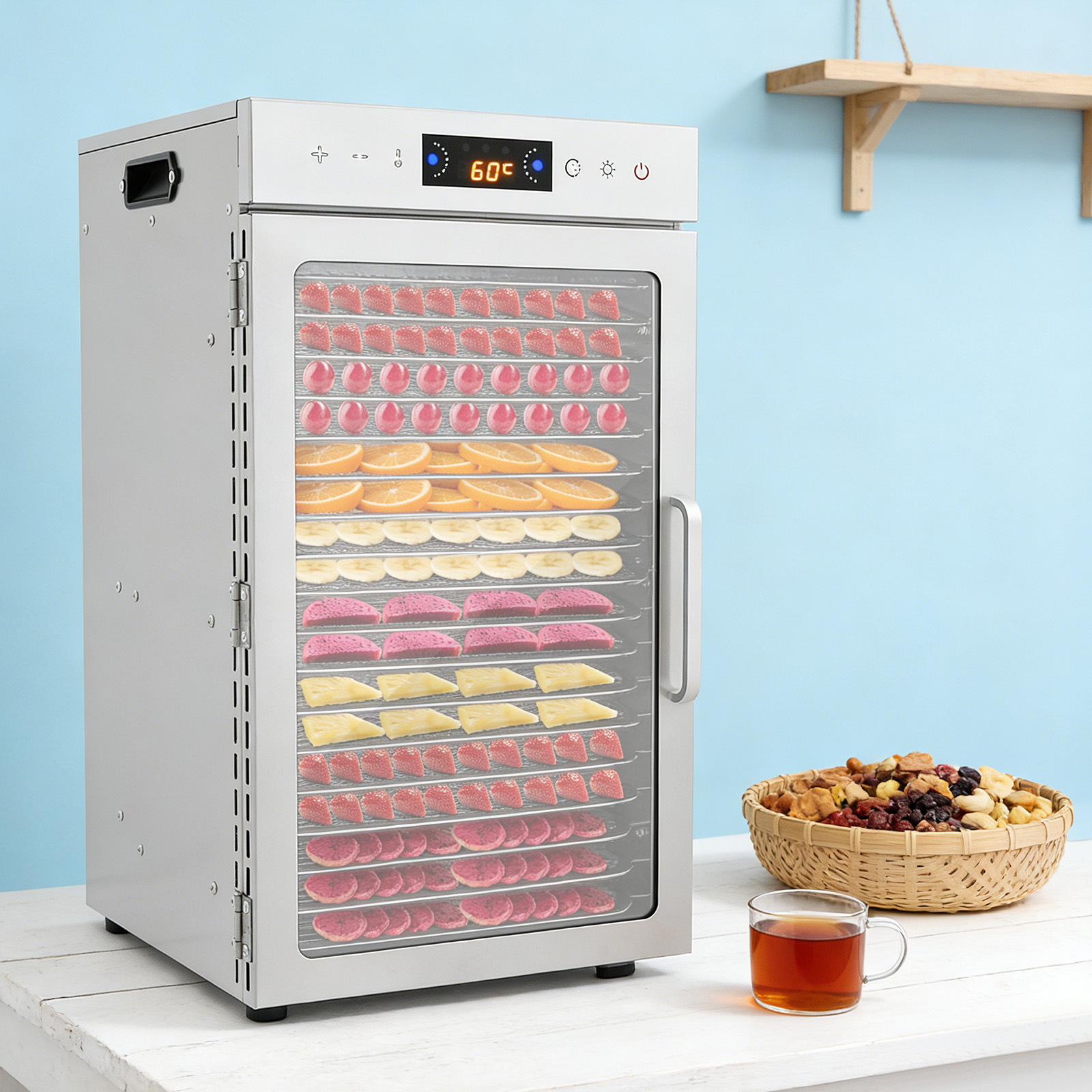Pet Supplies In - 18 Trays Food Dehydrator 304 201