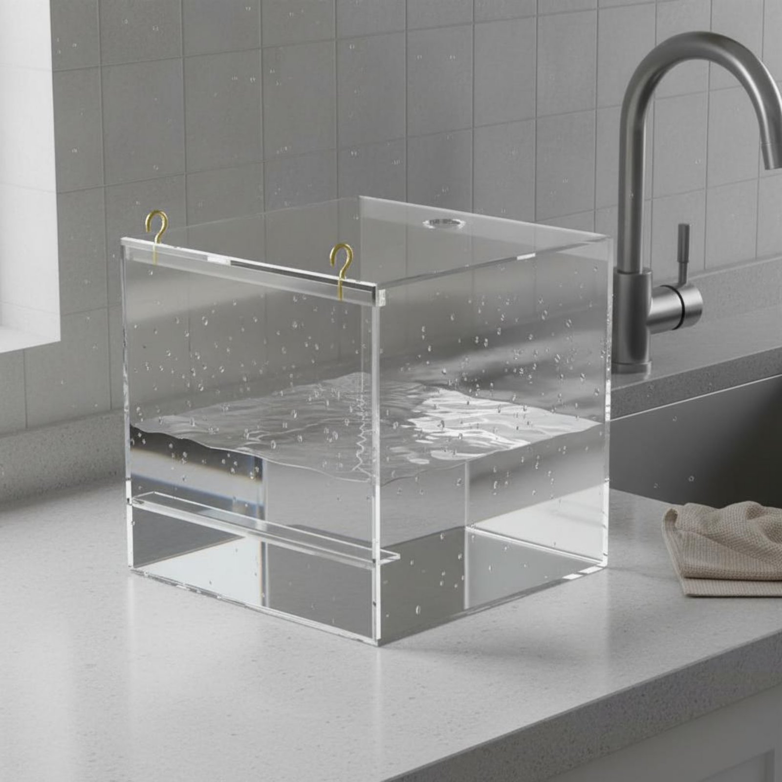 Acrylic Bird Bathing Box Non P - Pet Supplies In 评论和价格