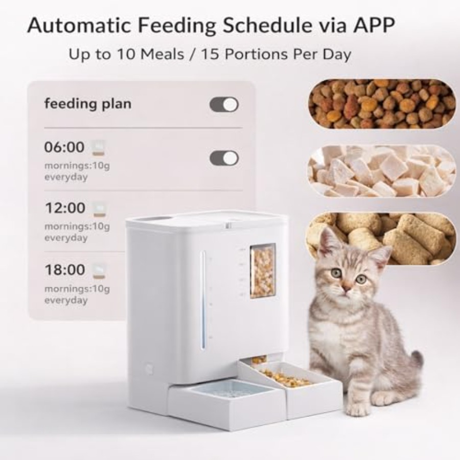 Wi-Fi Automatic Pet Feeder and - Pet Supplies App 评论和价格