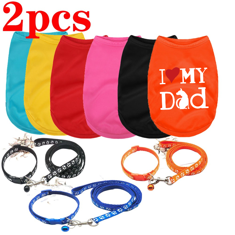 2PCS Pet Clothes for Dogs Pet  - Pet Supplies Jersey 评论和价格