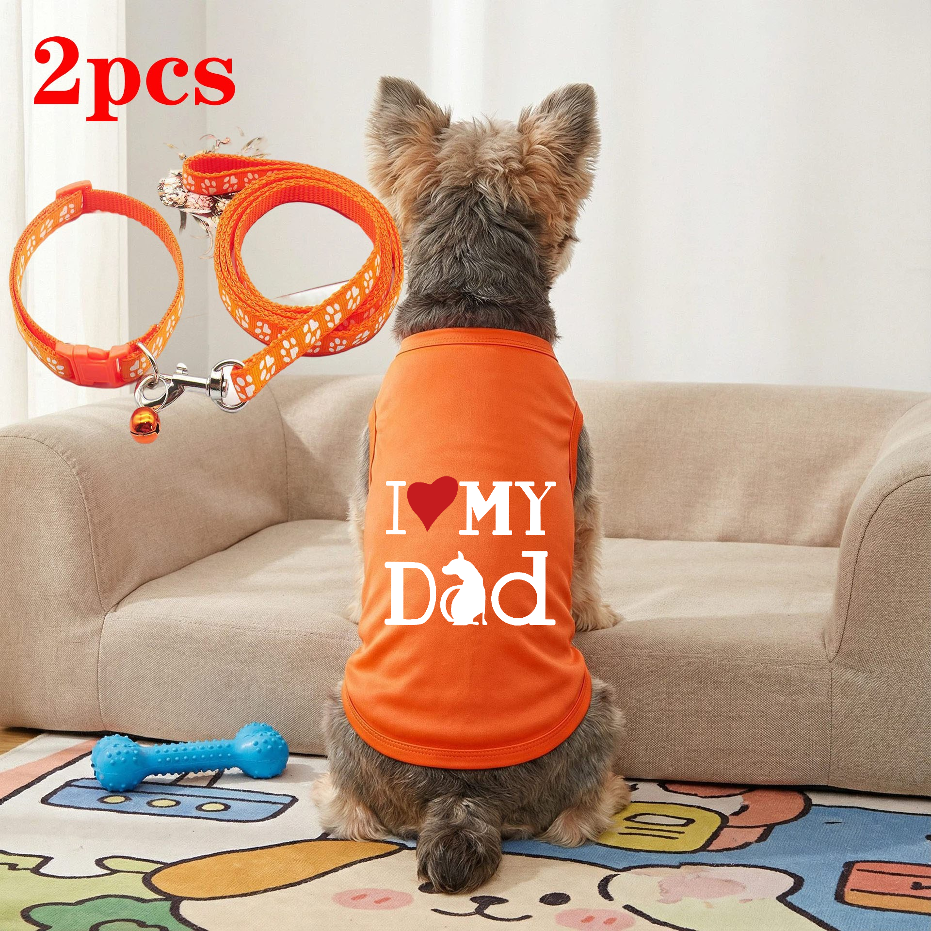 2PCS Pet Clothes for Dogs Pet  - Pet Supplies Jersey 评论和价格