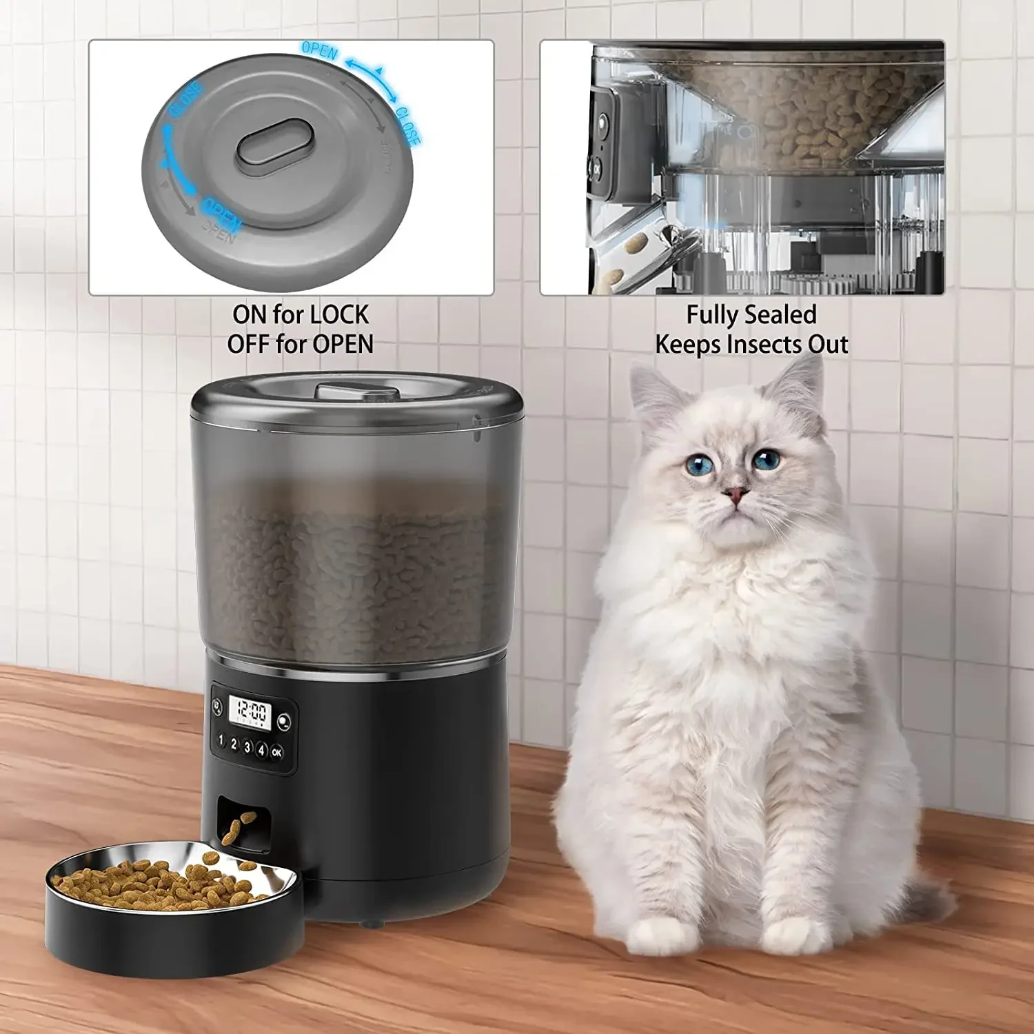 4L Automatic Smart Pet Cat Foo - Pet Supplies App 评论和价格