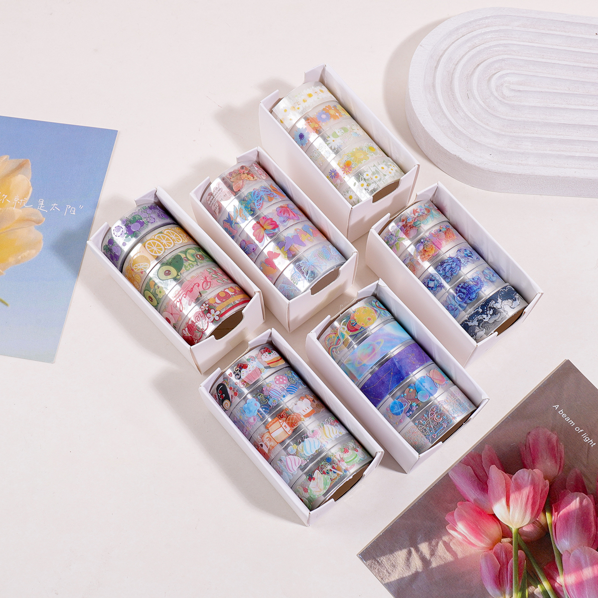 5 Rolls Clear PET Washi Tape S - Pet Supplies In 评论和价格