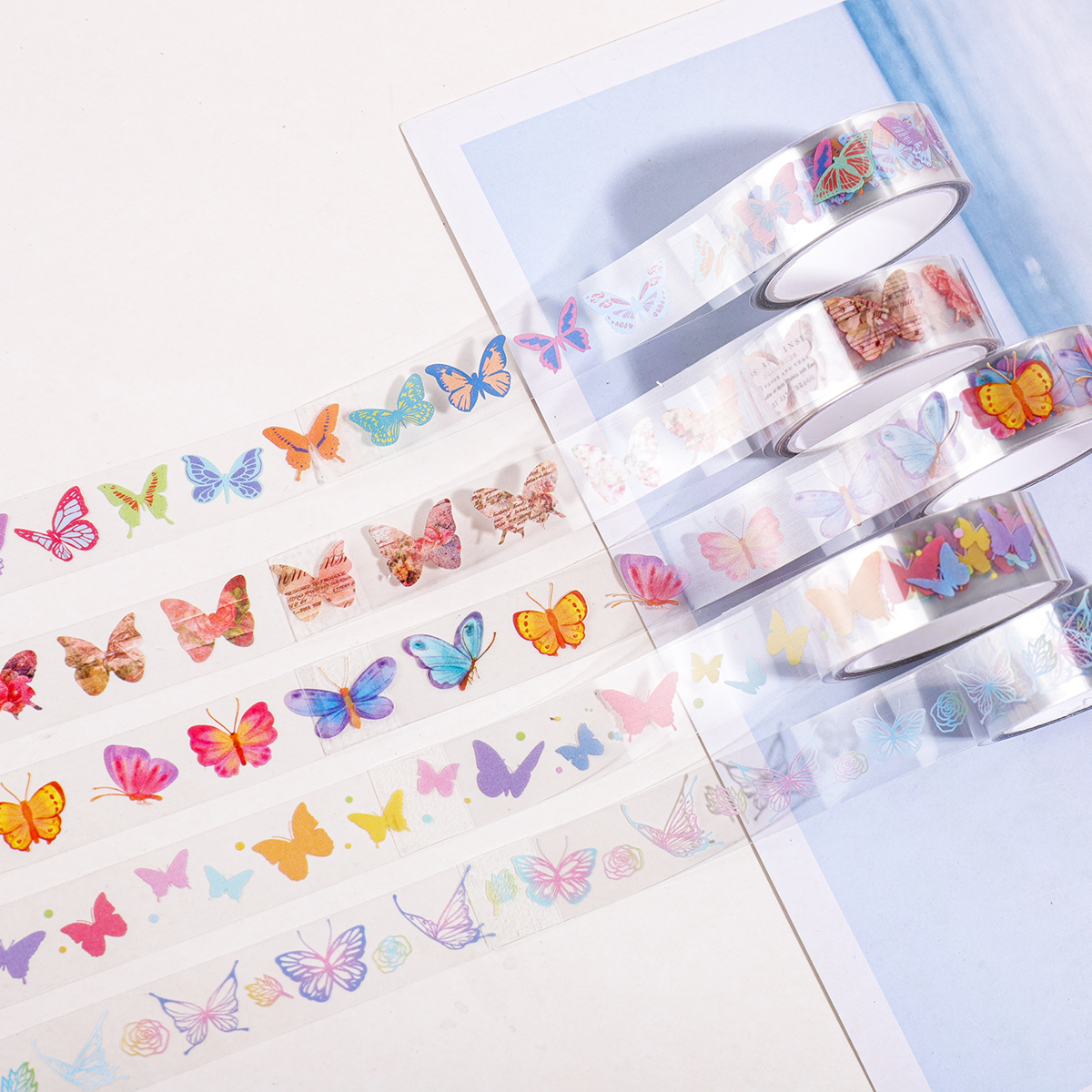 5 Rolls Clear PET Washi Tape S - Pet Supplies In 评论和价格