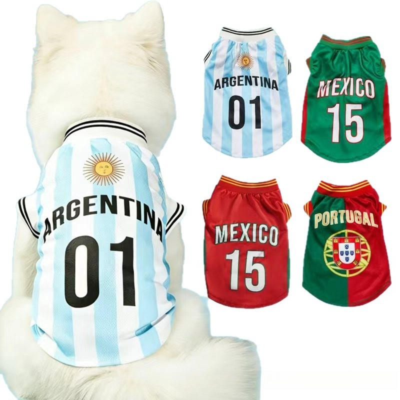 Breathable Mesh Pet Jersey Sum - Pet Supplies Jersey 评论和价格