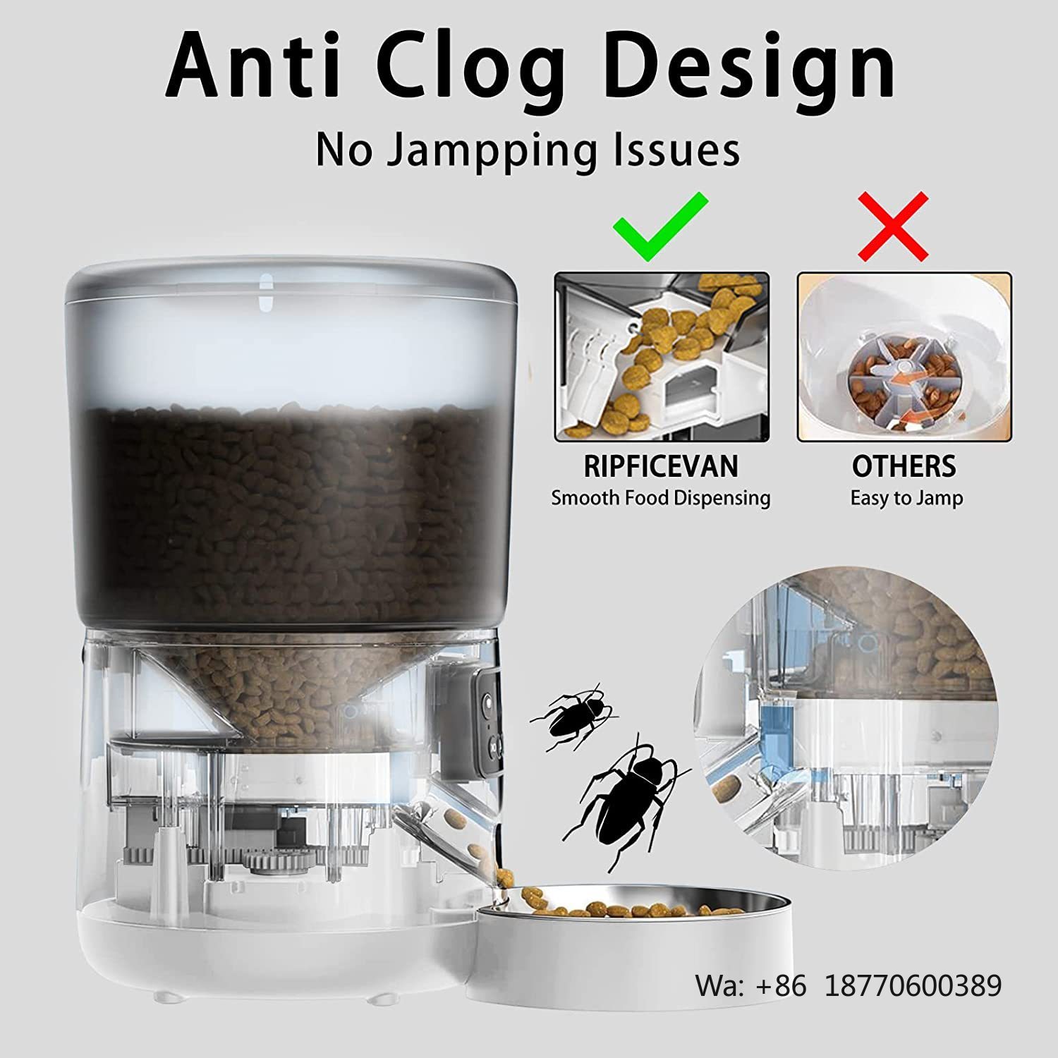 Automatic Cat Feeder Cat Food  - Pet Supplies App 评论和价格