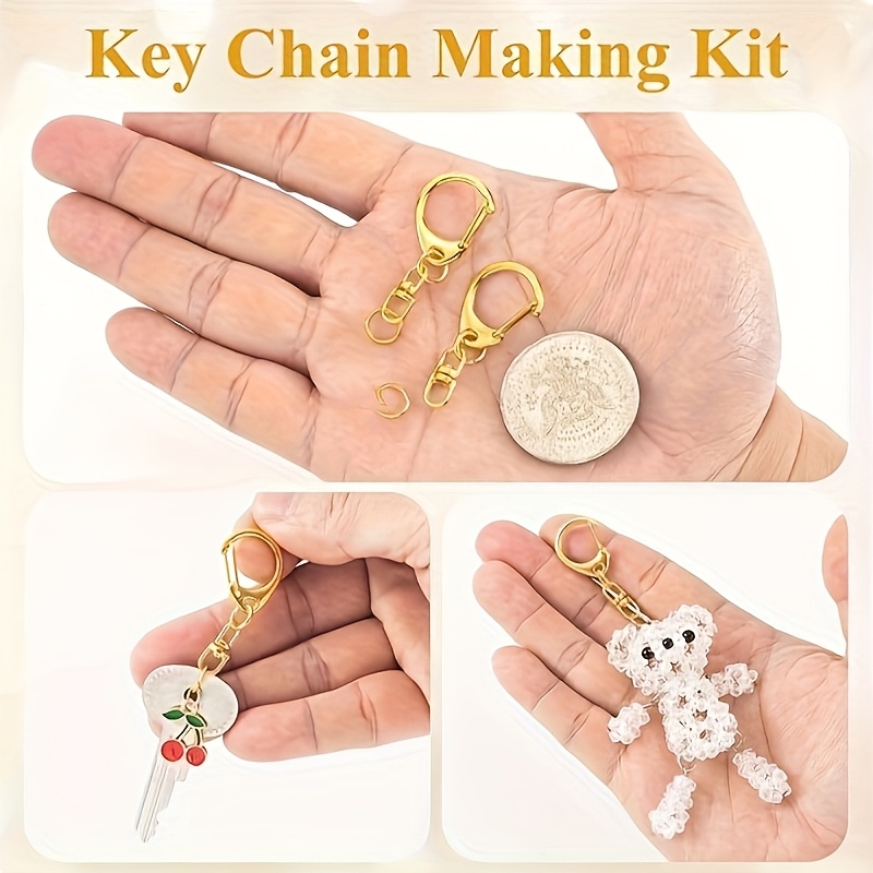 60pcs Golden Great Keychain Lo - Pet Supplies In 评论和价格