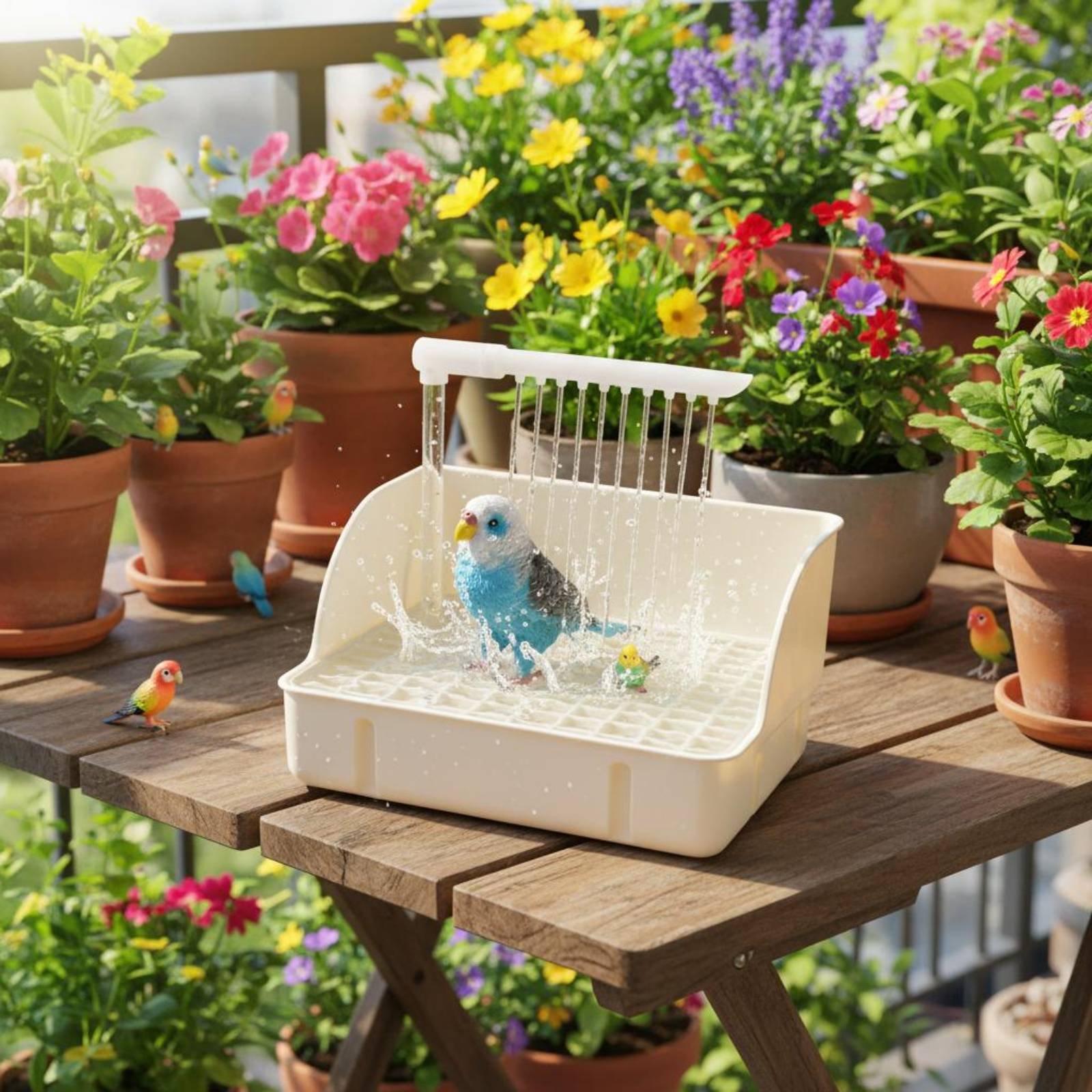 Automatic Avian Shower Easy to - Pet Supplies In 评论和价格